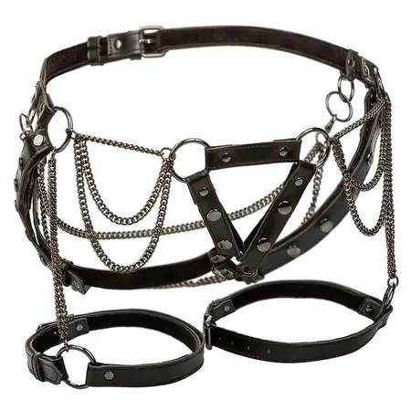 CalExotics Euphoria Premium butinski pojas plus size sa lancima