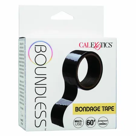 CalExotics Boundless Crna traka 18m – Svestrana samolepljiva PVC traka