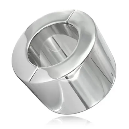 METAL HARD Anatomski prsten za testise od nerđajućeg čelika 40mm sa sistemom za fiksiranje