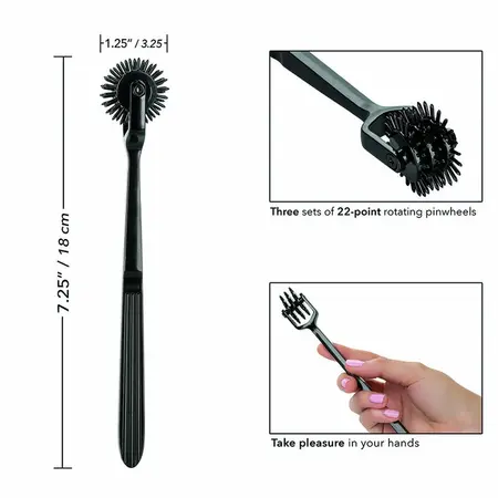 CalExotics Boundless Trio Sensory Wheel - Triple 22-Point Stimulation Tool