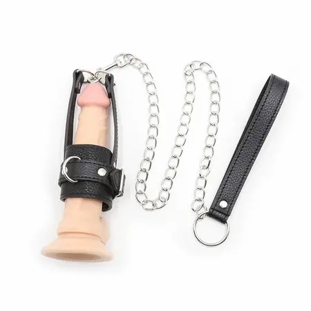 OHMAMA Support Sheath with Adjustable Strap Faux Leather Black