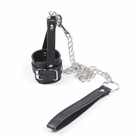 OHMAMA Support Sheath with Adjustable Strap Faux Leather Black