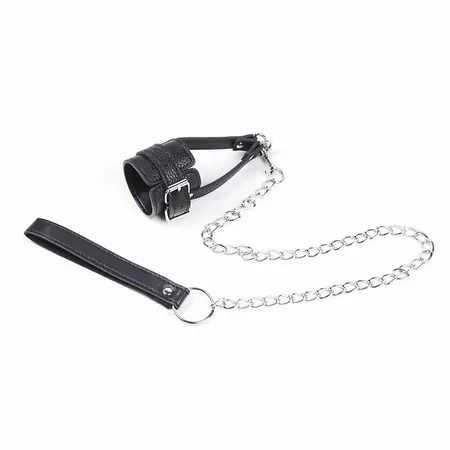 OHMAMA Support Sheath with Adjustable Strap Faux Leather Black