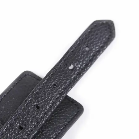 OHMAMA Support Sheath with Adjustable Strap Faux Leather Black