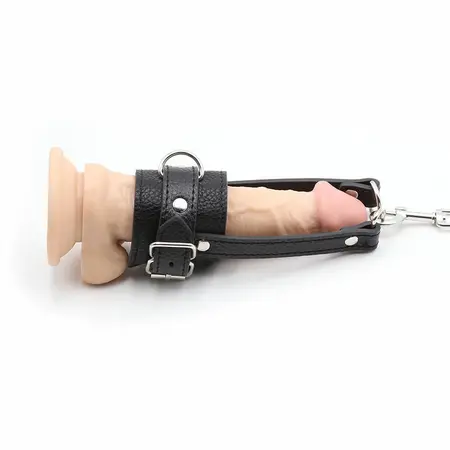 OHMAMA Support Sheath with Adjustable Strap Faux Leather Black