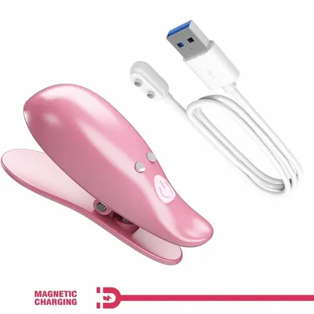 Pretty Love Cailey Wireless Vibrating Intimate Clamps Pink 10 Modes