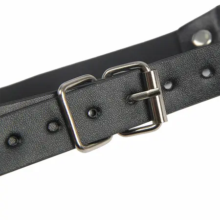 Subblime 953720 Leather Strap Adjustable Intimate Clamp Set Black Universal