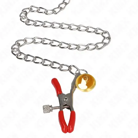 KINK Bell Triple Stege Aluminijumske Crvene - Podesivi Sistem Lanca 30 cm