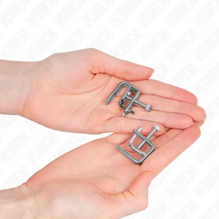 Kink Škripac Stege za Bradavice - Podesivi Precizni Metalni Sistem