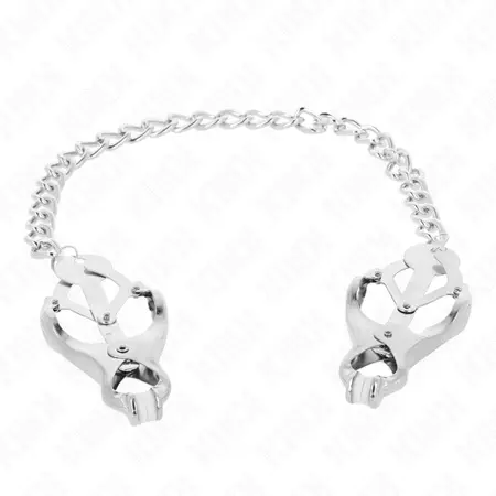 KINK Japanske Djetelina Stege Set sa Srebrnim Lancem 30cm - Precizni Čelični Dizajn