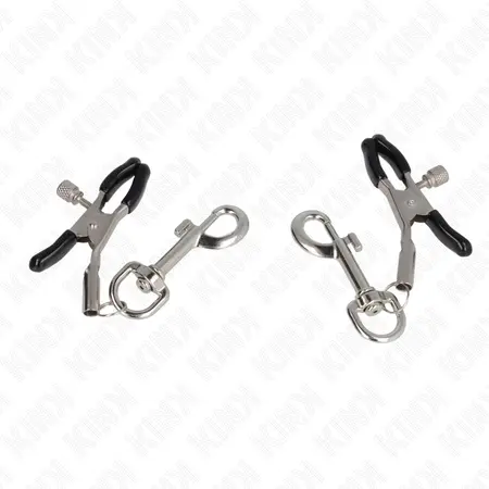 KINK Hook-Style Nipple Clamp 6 cm - Precision Metal Accessory