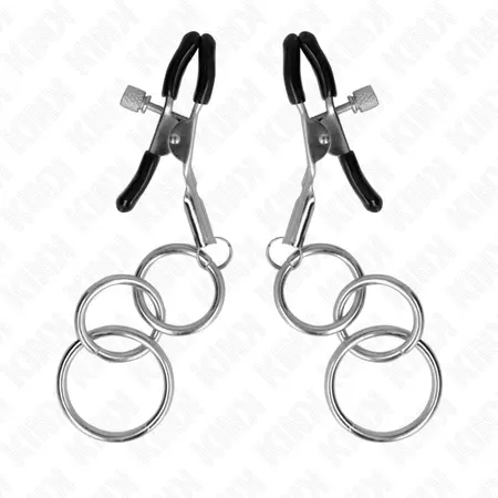 KINK 3 O-Ring Podesive Stege za Bradavice 6 cm - Metalni Precizni Sistem