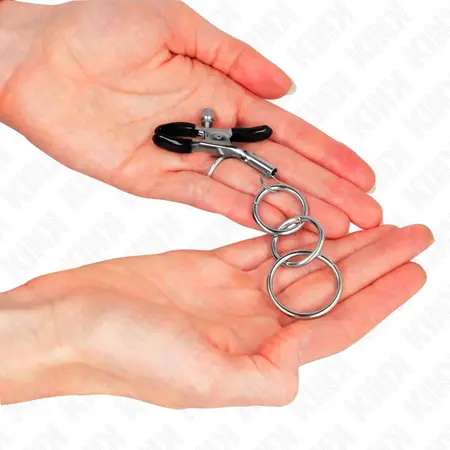 KINK 3 O-Ring Podesive Stege za Bradavice 6 cm - Metalni Precizni Sistem