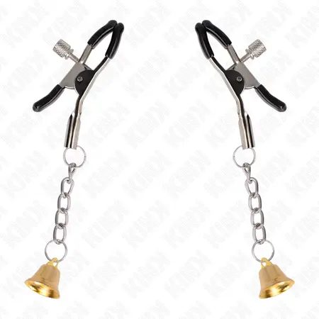 KINK Zlatno Zvono Podesivi Dodaci za Bradavice 6 cm - Elegantan Metalni Dizajn