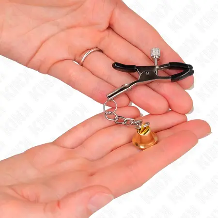 KINK Zlatno Zvono Podesivi Dodaci za Bradavice 6 cm - Elegantan Metalni Dizajn
