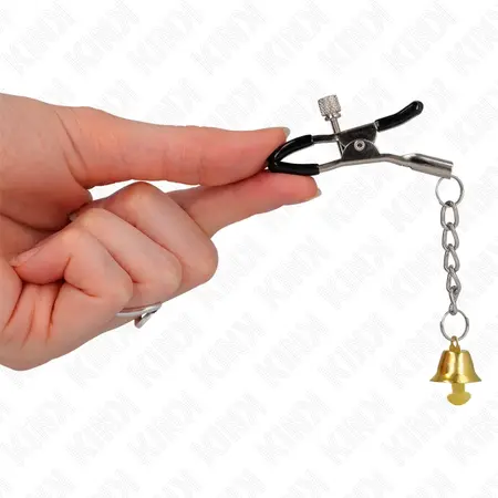 KINK Zlatno Zvono Podesivi Dodaci za Bradavice 6 cm - Elegantan Metalni Dizajn