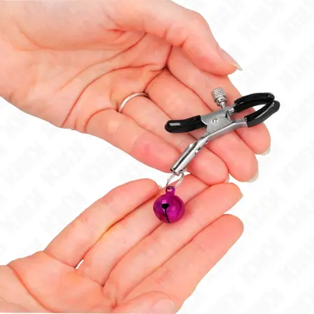 KINK Ljubičasto Zvono Stega za Bradavice 6cm - Podesivi Metalni Dodatak