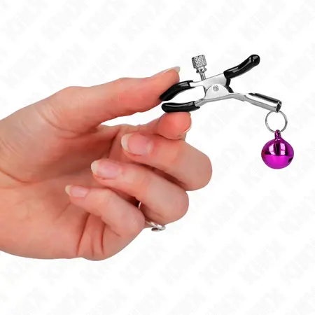 KINK Ljubičasto Zvono Stega za Bradavice 6cm - Podesivi Metalni Dodatak