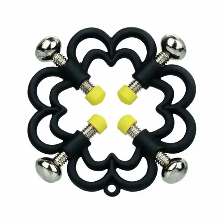 CalExotics Boundless Adjustable Nipple Grips – 4-tačkaste metalne stezaljke, 2 kom