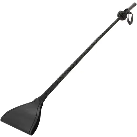 Darkness crni bič – precizna jahačka palica, 60 cm, PVC vrh