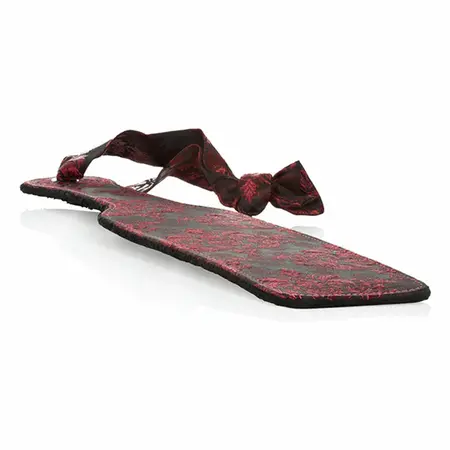 CalExotics Scandal Paddle Red & Black Jacquard 37.4cm Premium Design