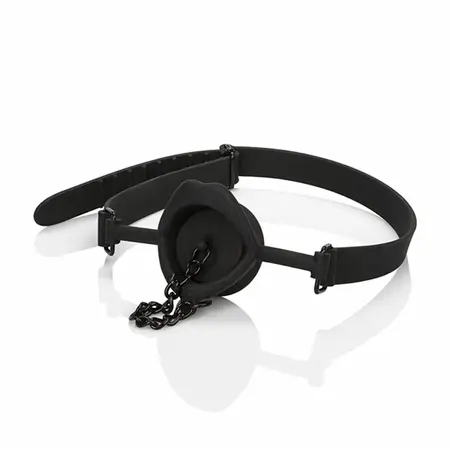 CalExotics Scandal Adjustable Silicone Gag with Black Plug 61cm