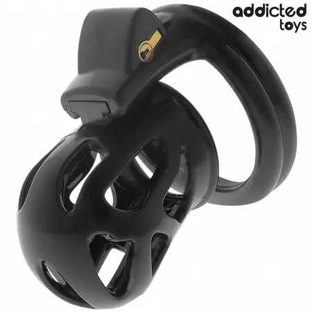 ADDICTED TOYS Locked Silent Keep Sistem Čednosti 7,5 cm Crni Set