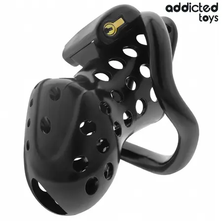 Addicted Toys Locked System Kavez Čednosti 10,5 cm, Podesivi Prstenovi