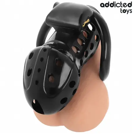 Addicted Toys Locked System Kavez Čednosti 10,5 cm, Podesivi Prstenovi