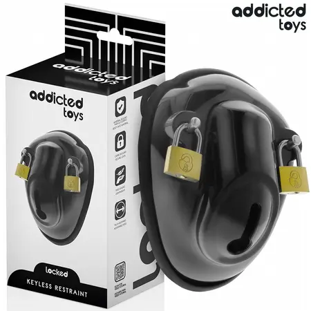 Addicted Toys Shell Cage Keyless Sistem Čednosti 11,5 cm Providni Set