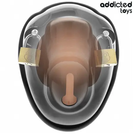 Addicted Toys Shell Cage Keyless Sistem Čednosti 11,5 cm Providni Set
