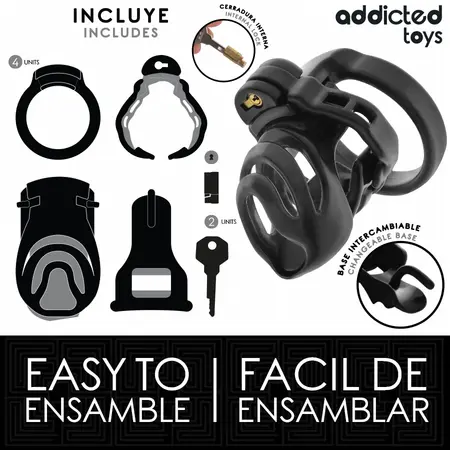 Addicted Toys Locked Secure Sistem – 9 cm Anatomski Uređaj Čednosti
