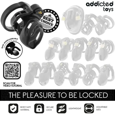 Addicted Toys Locked Secure Sistem – 9 cm Anatomski Uređaj Čednosti
