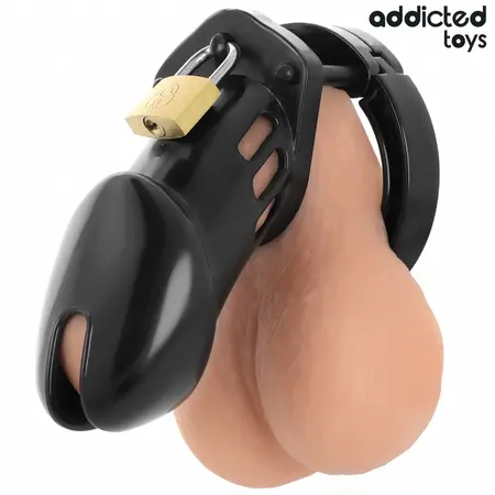 Addicted Toys Locked Obsidian Hold Intimni Kavez Veličina M, Podesivi Sistem