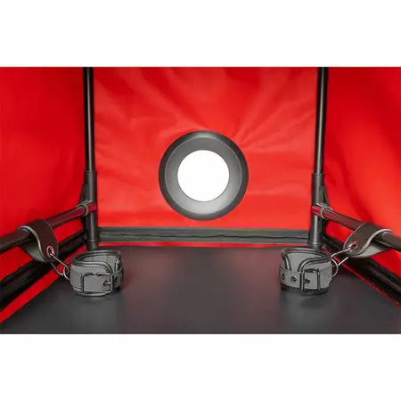 Secret Dome Kink Club Cabina Crno-Crvena – Modularni Set za Senzornu Igru