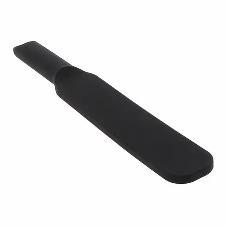 HIDDEN DESIRE Extreme Spiked Paddle Large Black - Silicone Impact Tool 31cm