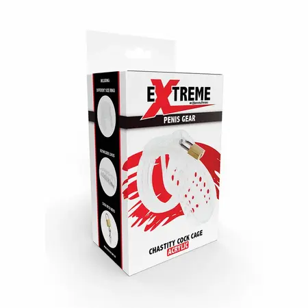 Hidden Desire Extreme Akrilni Podesivi Sistem Čednosti Providni 7,6 cm