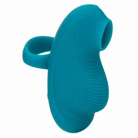 CalExotics Envy Handheld Rolling Ball Massager 7 Modes Blue Silicone