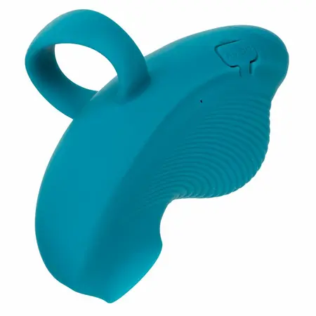 CalExotics Envy Handheld Rolling Ball Massager 7 Modes Blue Silicone
