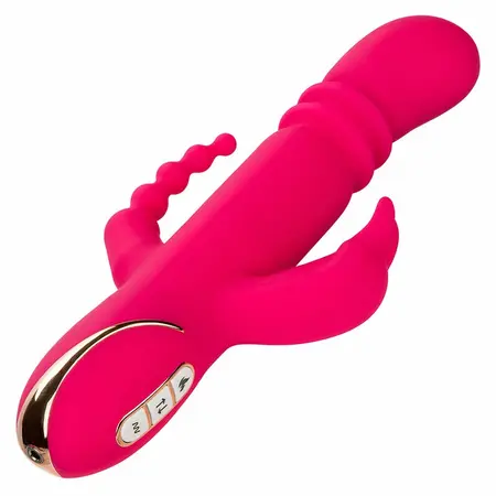 CalExotics Jack Rabbit Signature Grejani Silikonski Triple Fantasy Pink