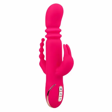 CalExotics Jack Rabbit Signature Grejani Silikonski Triple Fantasy Pink