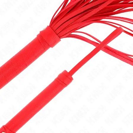 KINK Crveni mekani PVC bič 70cm - fleksibilni dodatak za udarce