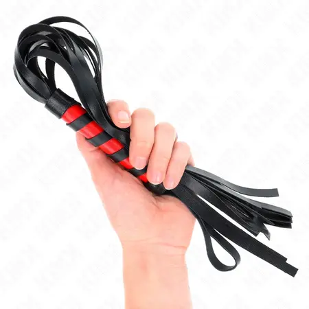 KINK Bič sa kratkom ručkom 45cm - klasična crna, ergonomski hvat