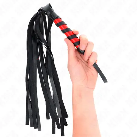 KINK Bič sa kratkom ručkom 45cm - klasična crna, ergonomski hvat