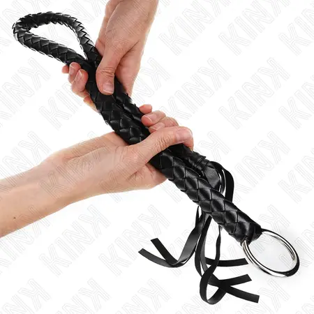 KINK Bič zmija 65 cm - crna ručka, precizni alat za udarce