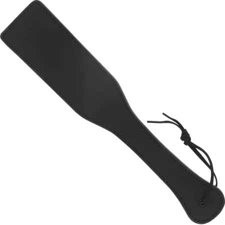 INTENSE FETISH paleta za udarce od veganske kože 32.5cm ergonomska crna