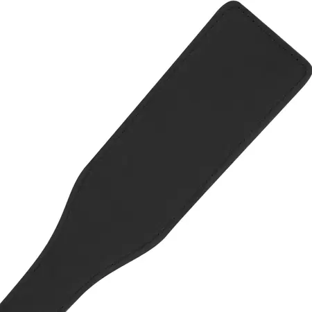 INTENSE FETISH paleta za udarce od veganske kože 32.5cm ergonomska crna