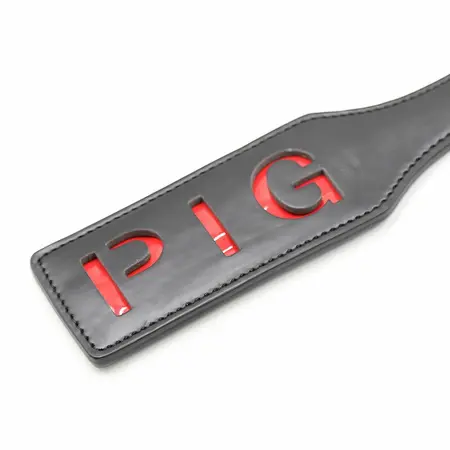 OHMAMA Fetish Pig Paddle 32.6 cm - Durable PVC Impact Accessory