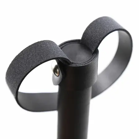 OHMAMA Silver Bracelet Handle Whip 64cm PVC/Wood/Iron