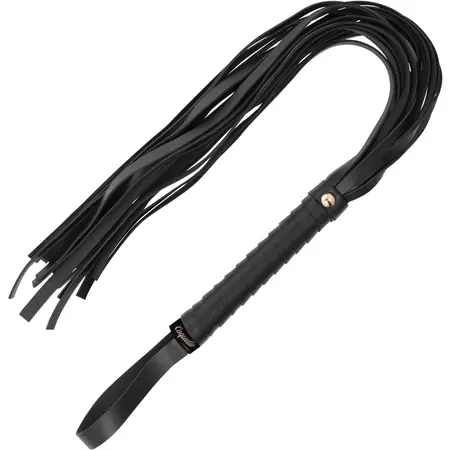 Coquette Chic Desire Fantasy Vegan Kožni Flogger 28cm Crni